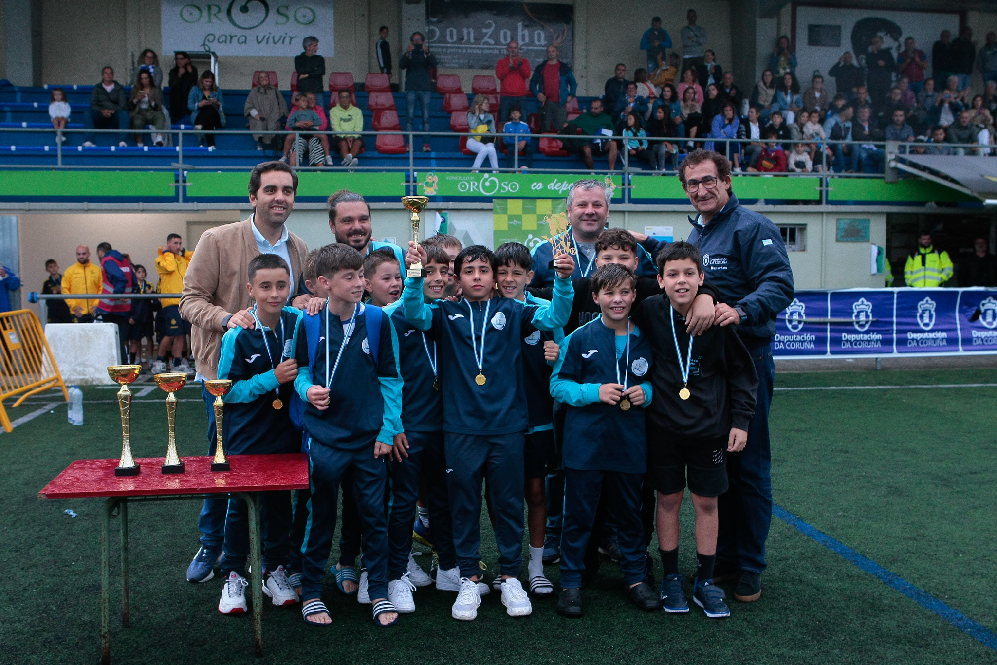 EF Carnota, equipo máis deportivo do II Torneo Alevín F-8 Deputación A Coruña