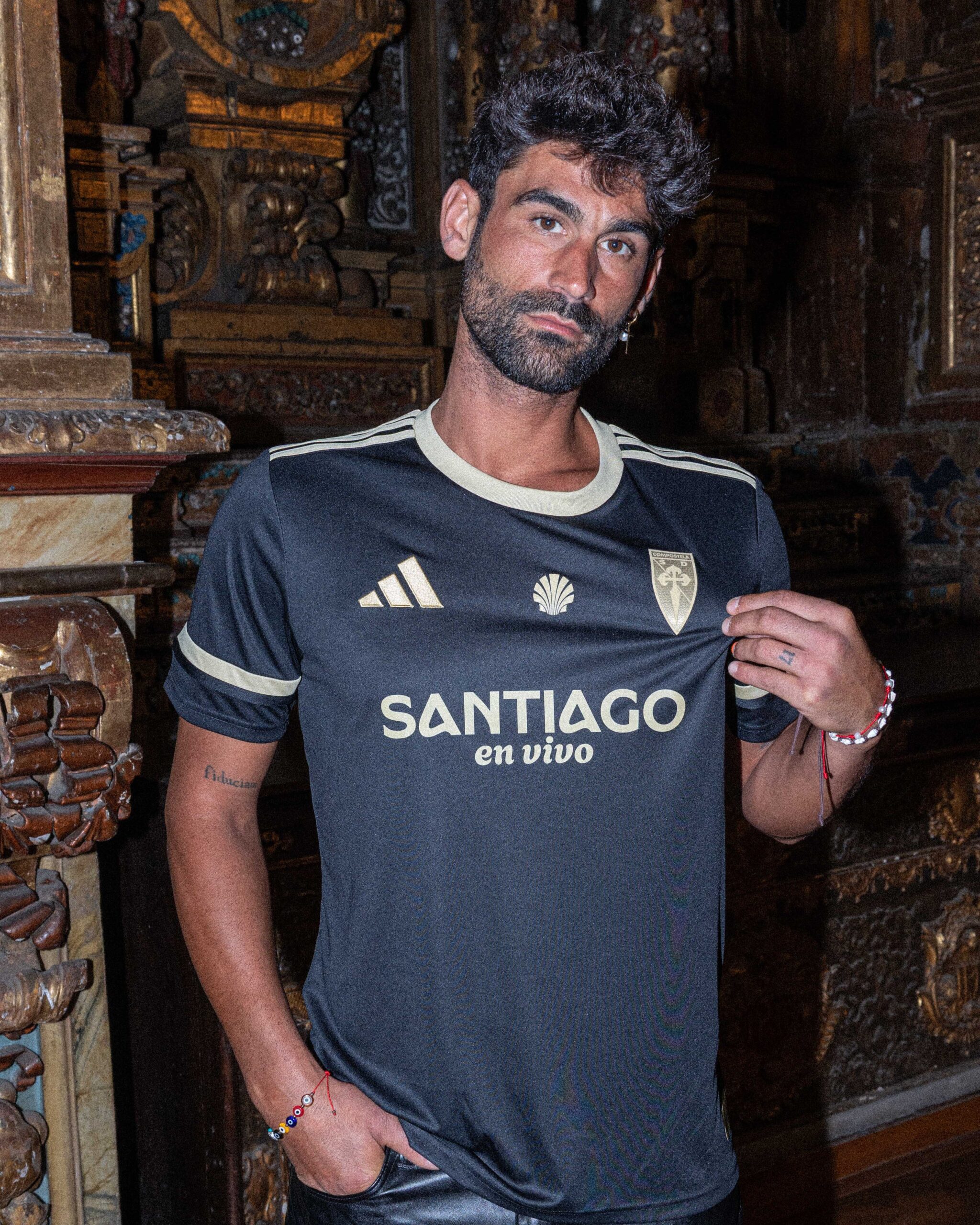 Camiseta acibeche SD Compostela.