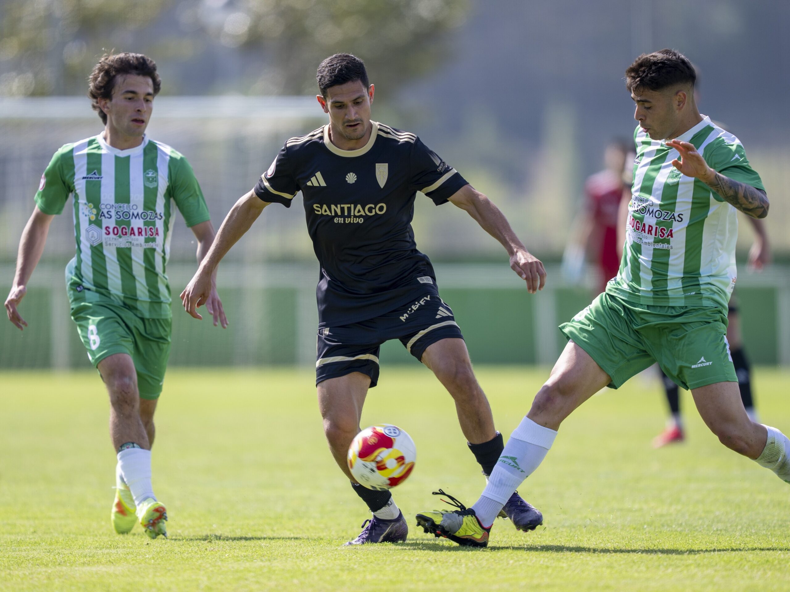 Antón Guisande foi un dos destacados do Compos nas Somozas.