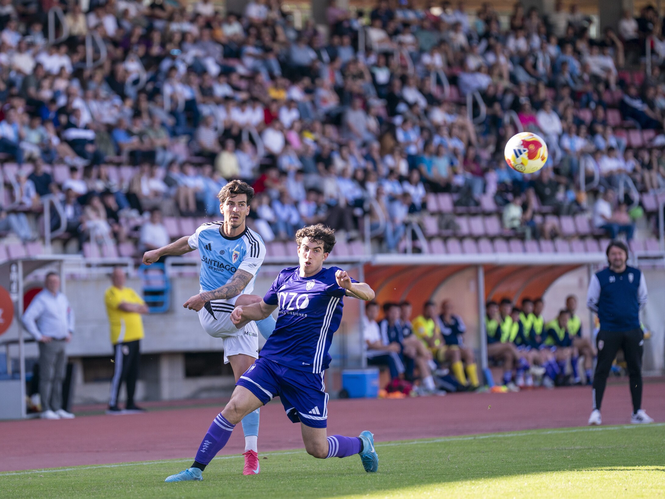 A grada do Vero Boquete tivo un gran ambiente, con máis de 1.600 espectadores.