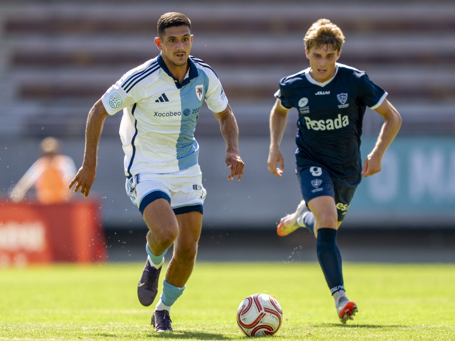 Antón Guisande foi titular, debutando na Segunda Federación.