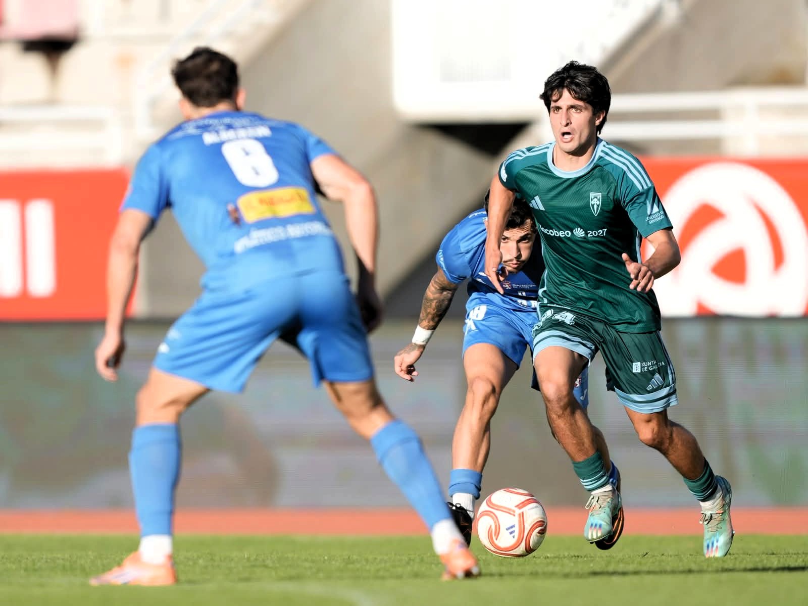 Astorga San Lázaro acción Turby Acción de Turby frente ao Atlético Astorga