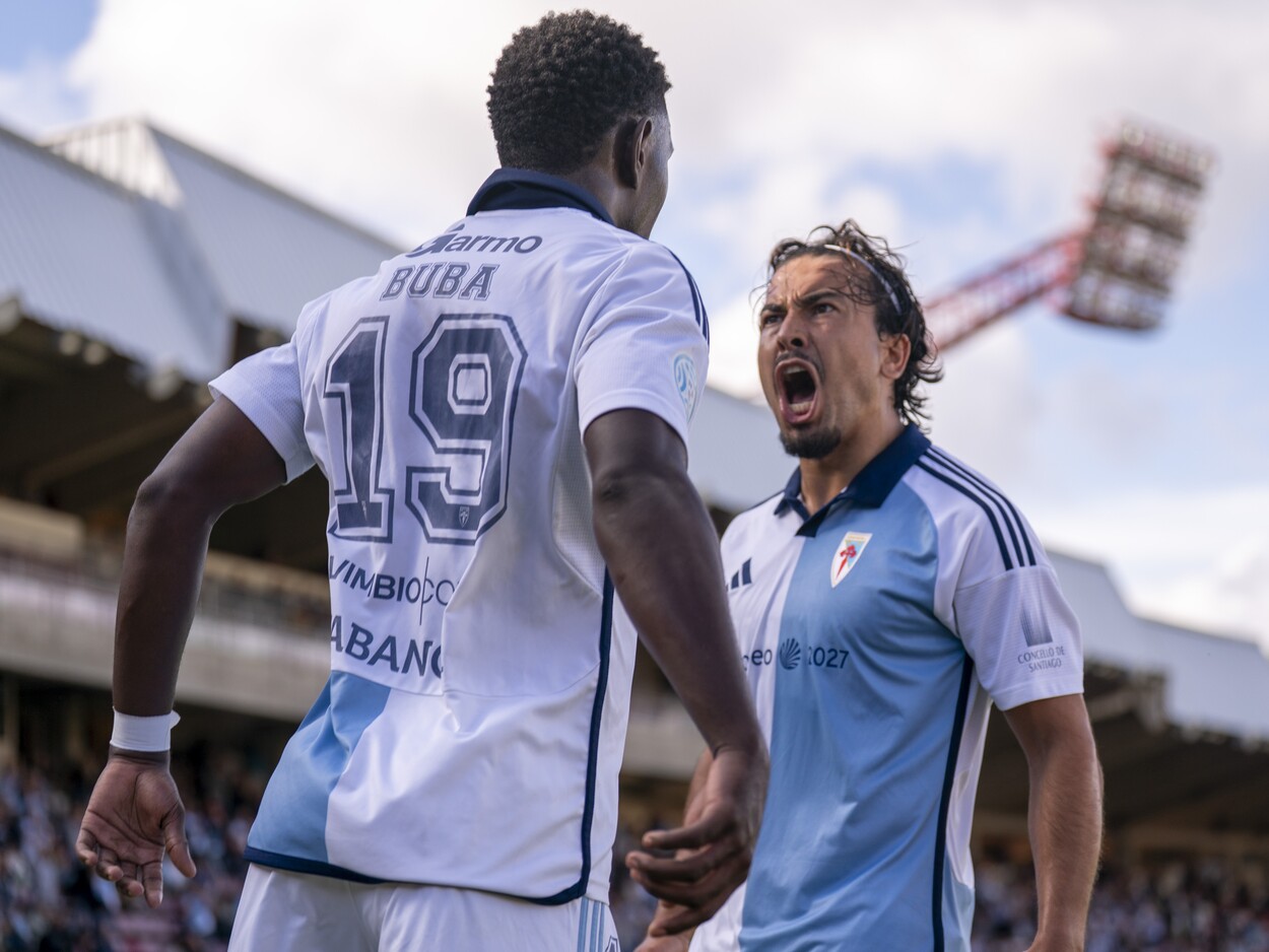Buba asinou o seu primeiro gol coa camiseta do Compos.
